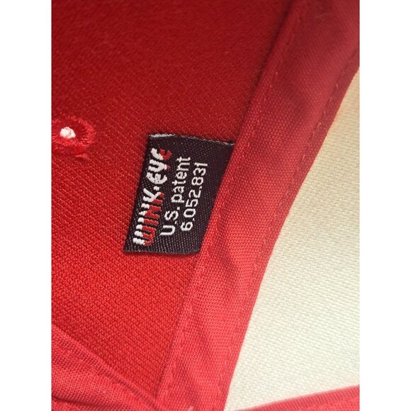 Vintage Nike 6-Panel Flex Fit Hat Red White Blue Swoosh Logo Just Do It Collect - Picture 6 of 10